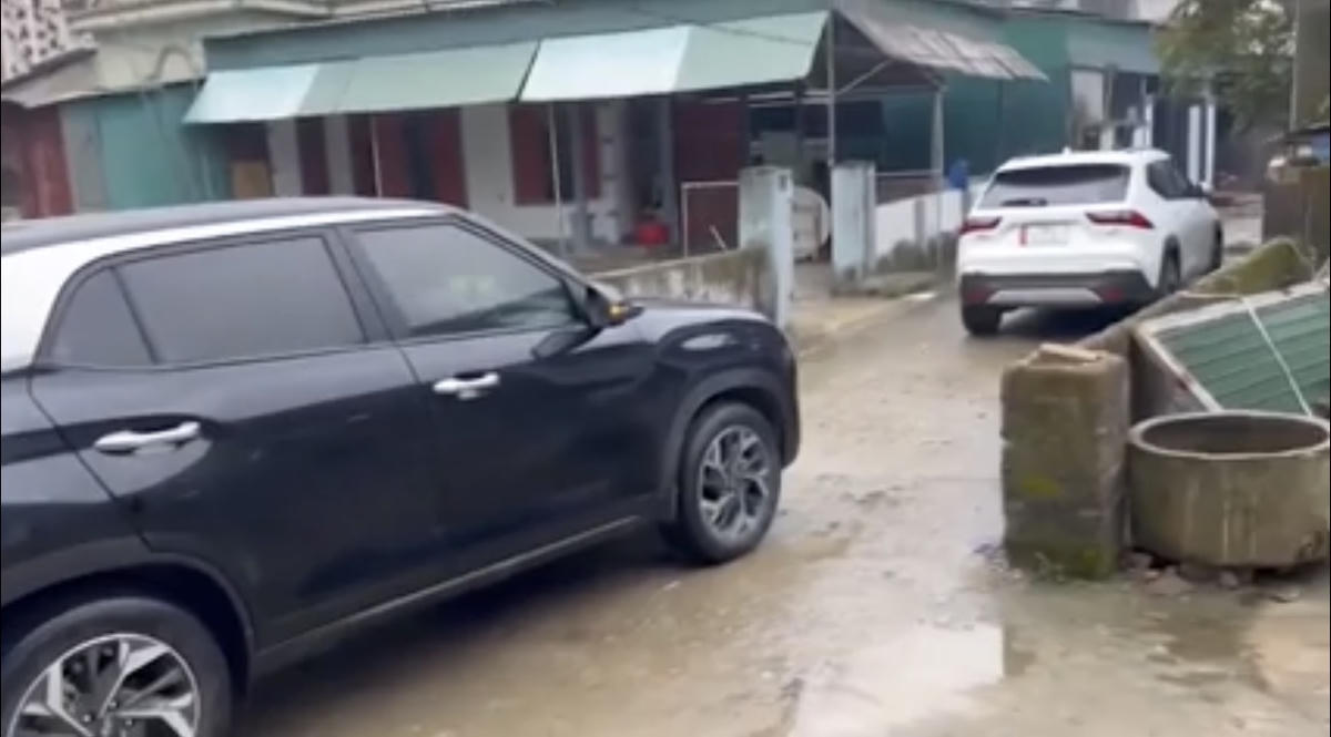 Hiện trường vụ “khóa đầu, khóa đuôi” gây xôn xao dư luận. Ảnh: ĐH.