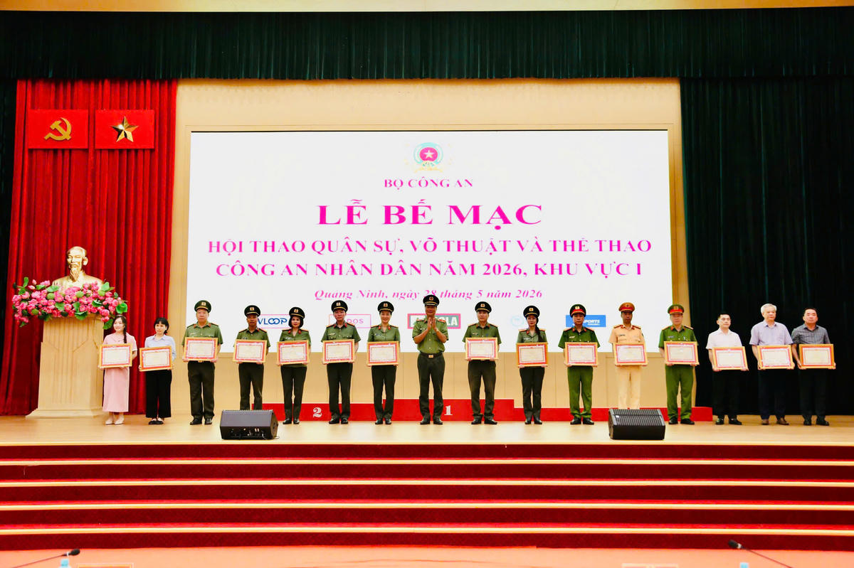 Công an Hà Nội đạt giải nhất Hội thao CAND năm 2026 - Khu vực I