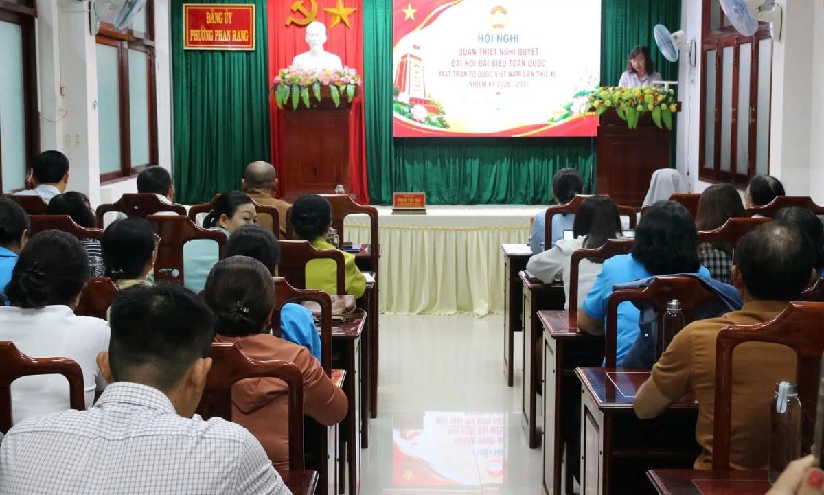 Quang cảnh hội nghị.