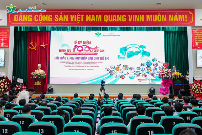 100 ca ghép gan trẻ em thành công và hành trình hồi sinh sự sống