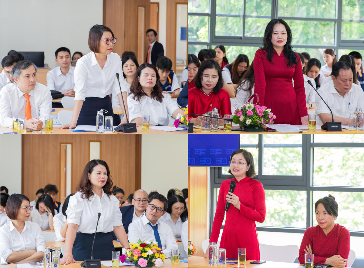 Cán bộ Agribank và Học viện Ngân hàng trao đổi về định hướng hợp tác đào tạo, nghiên cứu khoa học và phát triển nguồn nhân lực trong thời gian tới