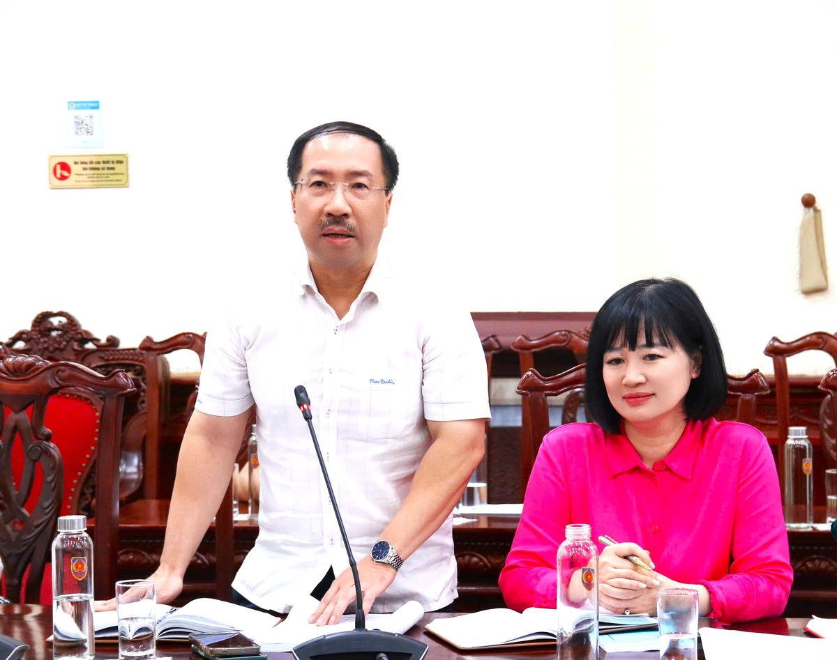 Cục trưởng Cục Phổ biến giáo dục pháp luật và Trợ giúp pháp lý (Bộ Tư pháp) Cù Thu Anh.