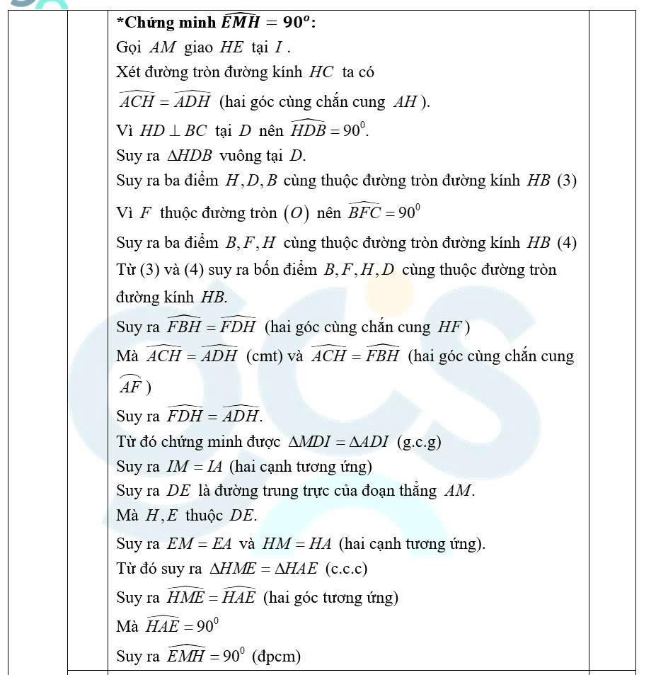 Gợi ý đáp án chi tiết môn Toán thi vào lớp 10 của Hà Nội