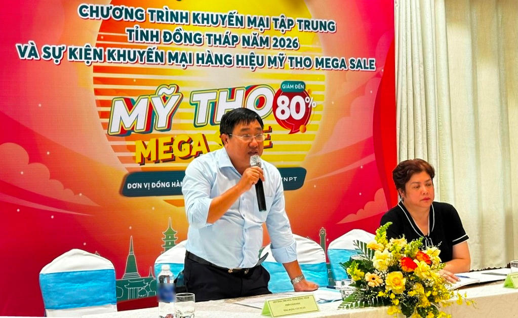 Ông Đặng Văn Tuấn kỳ vọng chương trình góp phần kích cầu tiêu dùng và hỗ trợ doanh nghiệp mở rộng thị trường. Ảnh: Trung Ngãi.