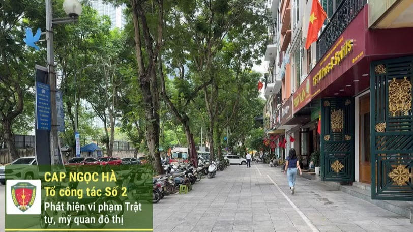 Nhiều tuyến phố trên địa bàn Thủ đô đã có những chuyển biến tích cực ngăn nắp, văn minh...