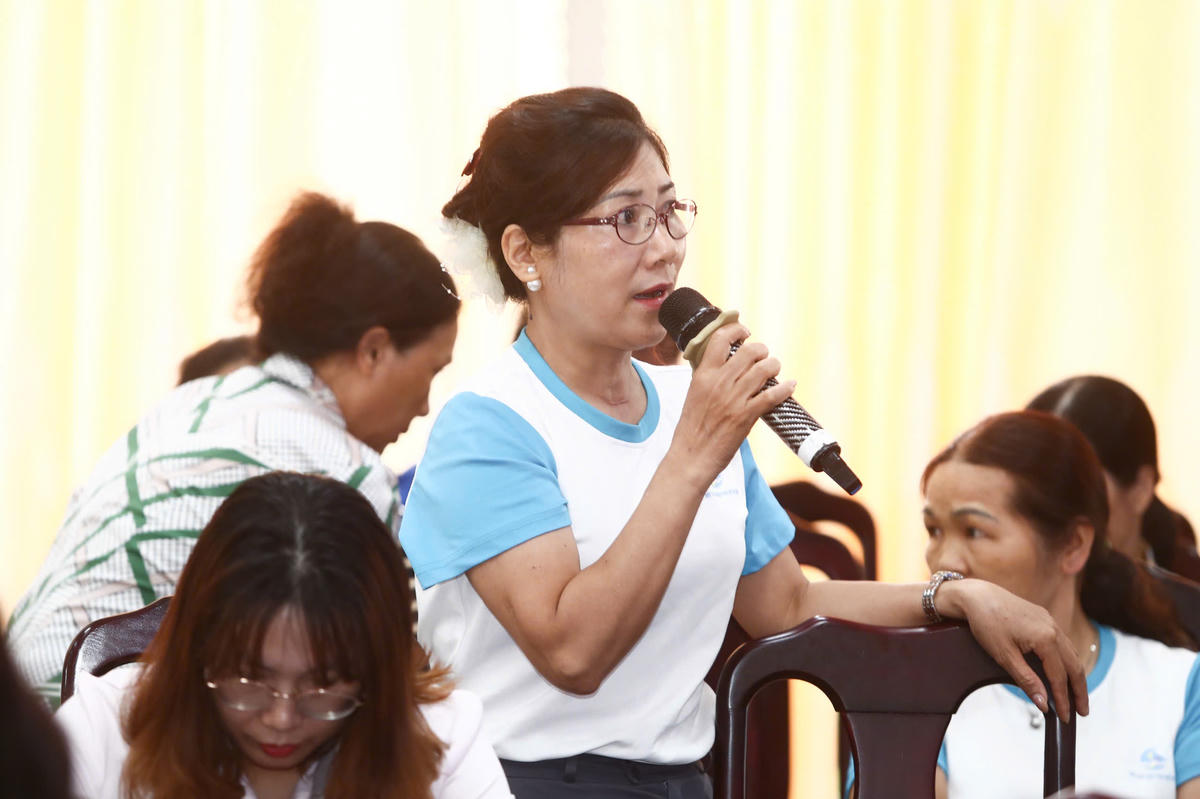 Người dân xã Tam Hưng bày tỏ về tâm tư, nguyện vọng về nhu cầu việc làm sau giải phóng mặt bằng