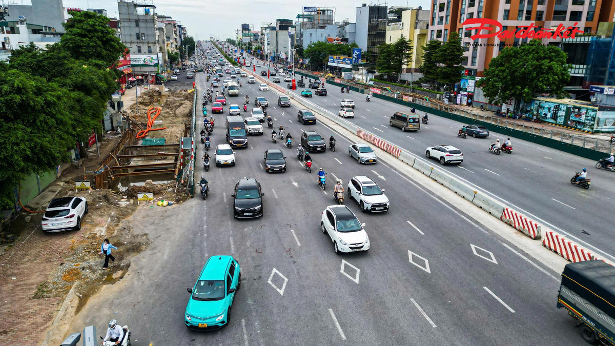Sau 8 tháng thi công, hầm chui 750 tỷ đồng tại cửa ngõ phía Đông Hà Nội thi công thế nào?