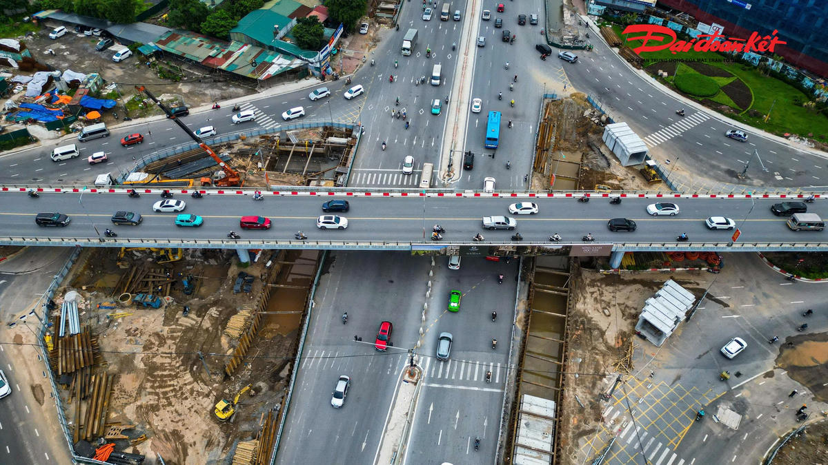Sau 8 tháng thi công, hầm chui 750 tỷ đồng tại cửa ngõ phía Đông Hà Nội thi công thế nào?