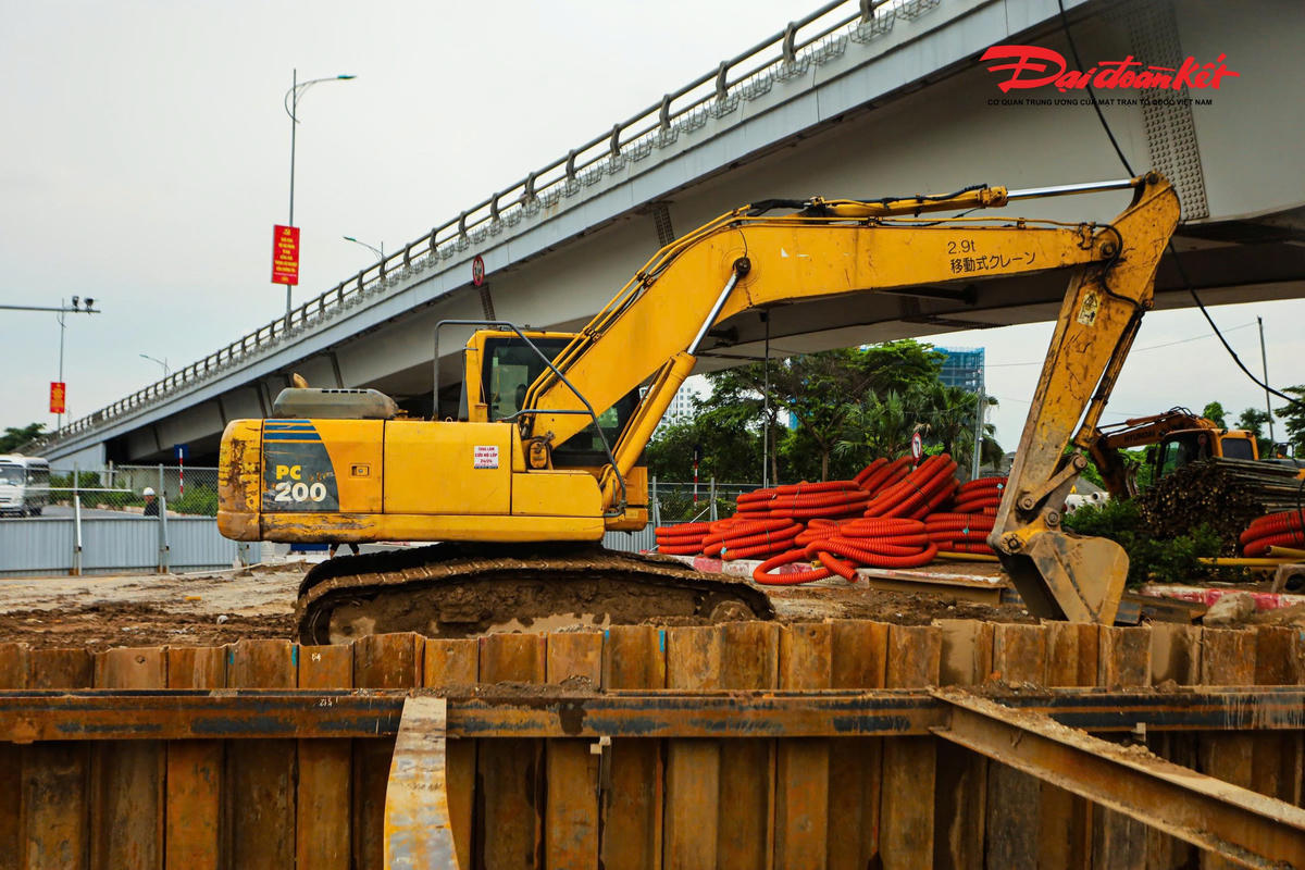 Sau 8 tháng thi công, hầm chui 750 tỷ đồng tại cửa ngõ phía Đông Hà Nội thi công thế nào?