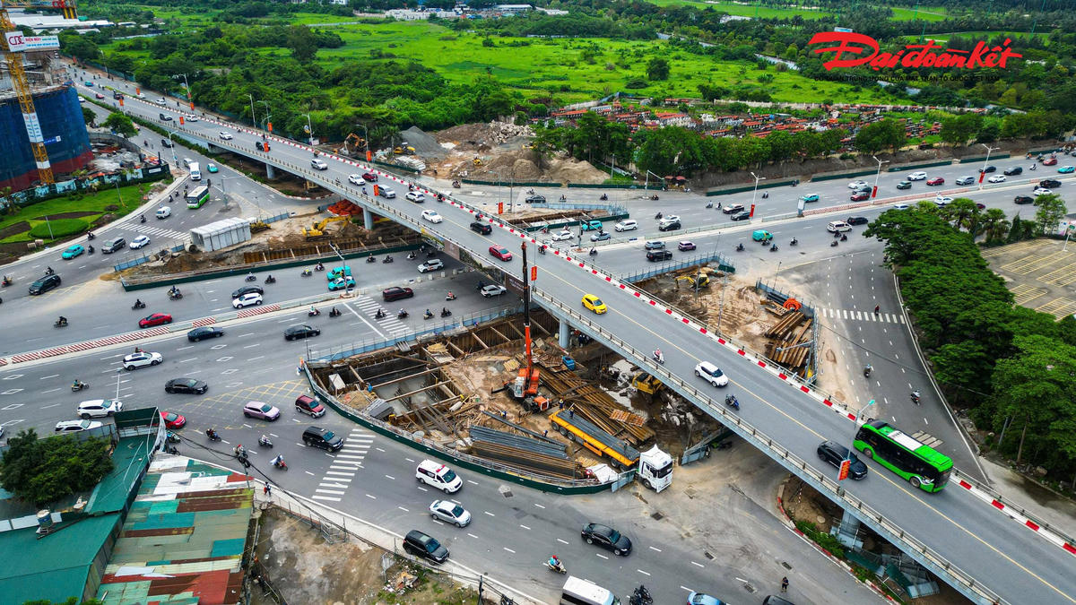Sau 8 tháng thi công, hầm chui 750 tỷ đồng tại cửa ngõ phía Đông Hà Nội thi công thế nào?