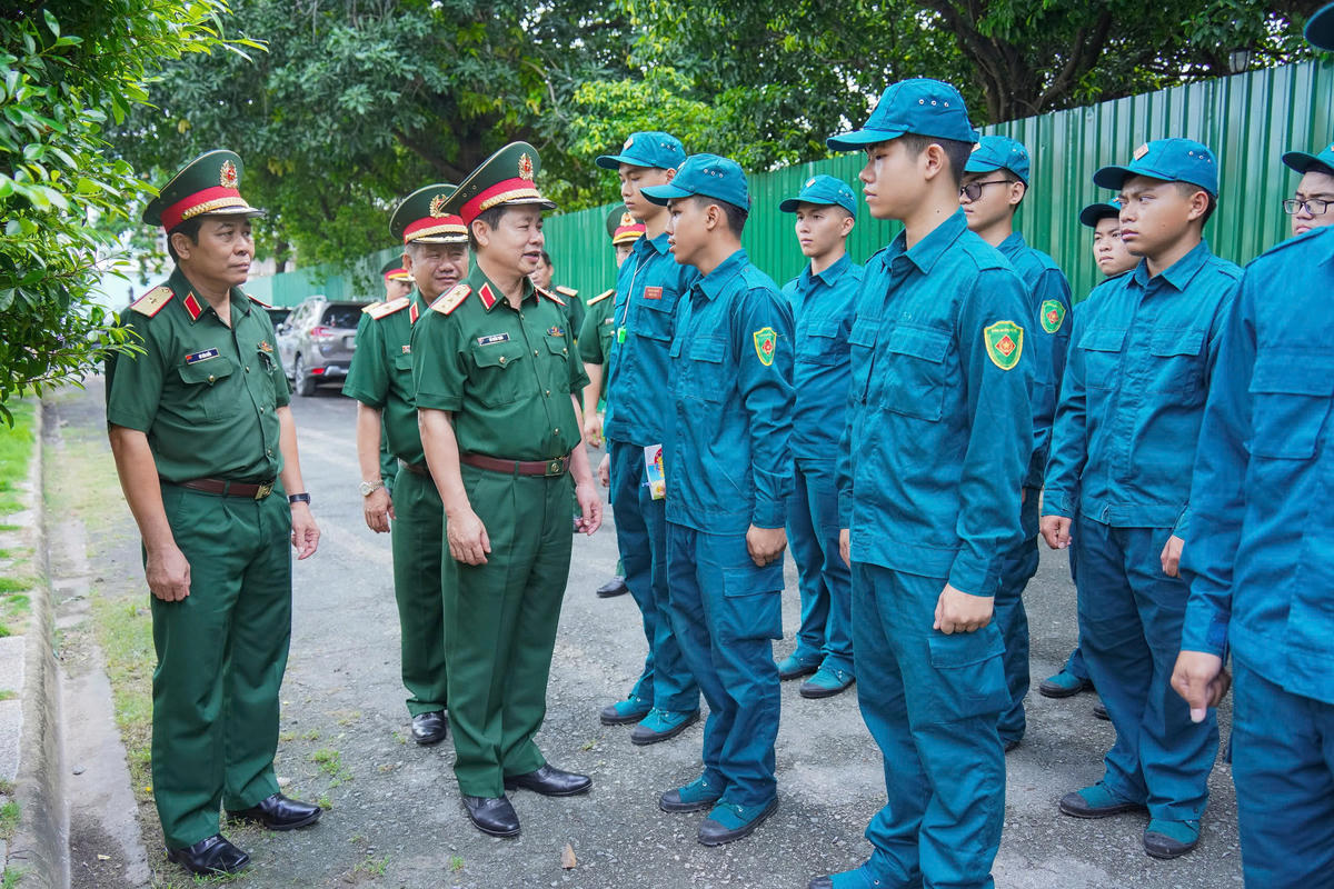 Tổng Cục Chính trị kiểm tra công tác Đảng, công tác chính trị tại Bộ Tư lệnh TP Hồ Chí Minh