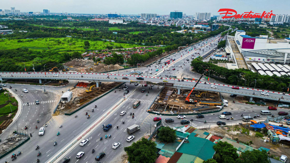 Sau 8 tháng thi công, hầm chui 750 tỷ đồng tại cửa ngõ phía Đông Hà Nội thi công thế nào?