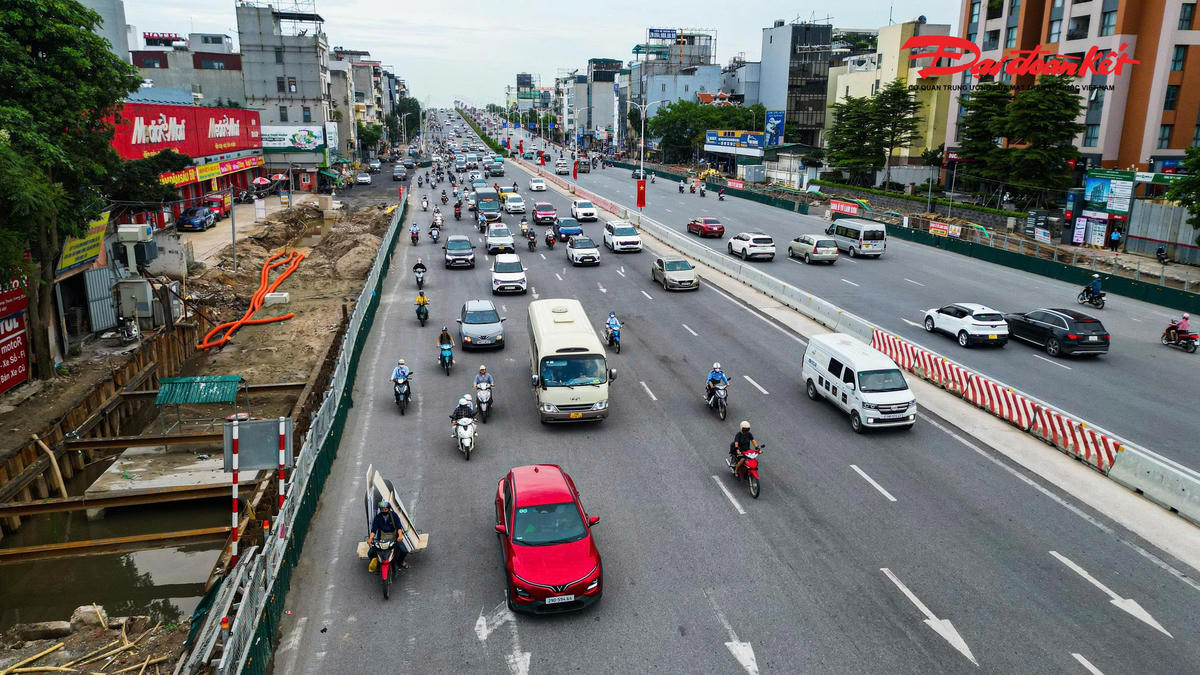 Sau 8 tháng thi công, hầm chui 750 tỷ đồng tại cửa ngõ phía Đông Hà Nội thi công thế nào?