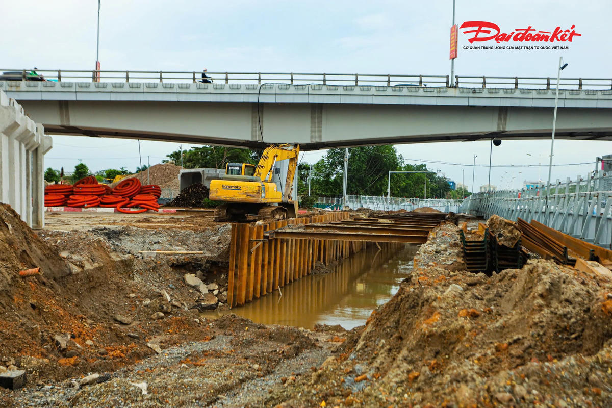 Sau 8 tháng thi công, hầm chui 750 tỷ đồng tại cửa ngõ phía Đông Hà Nội thi công thế nào?