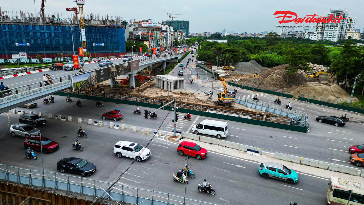 Sau 8 tháng thi công, hầm chui 750 tỷ đồng tại cửa ngõ phía Đông Hà Nội thi công thế nào?