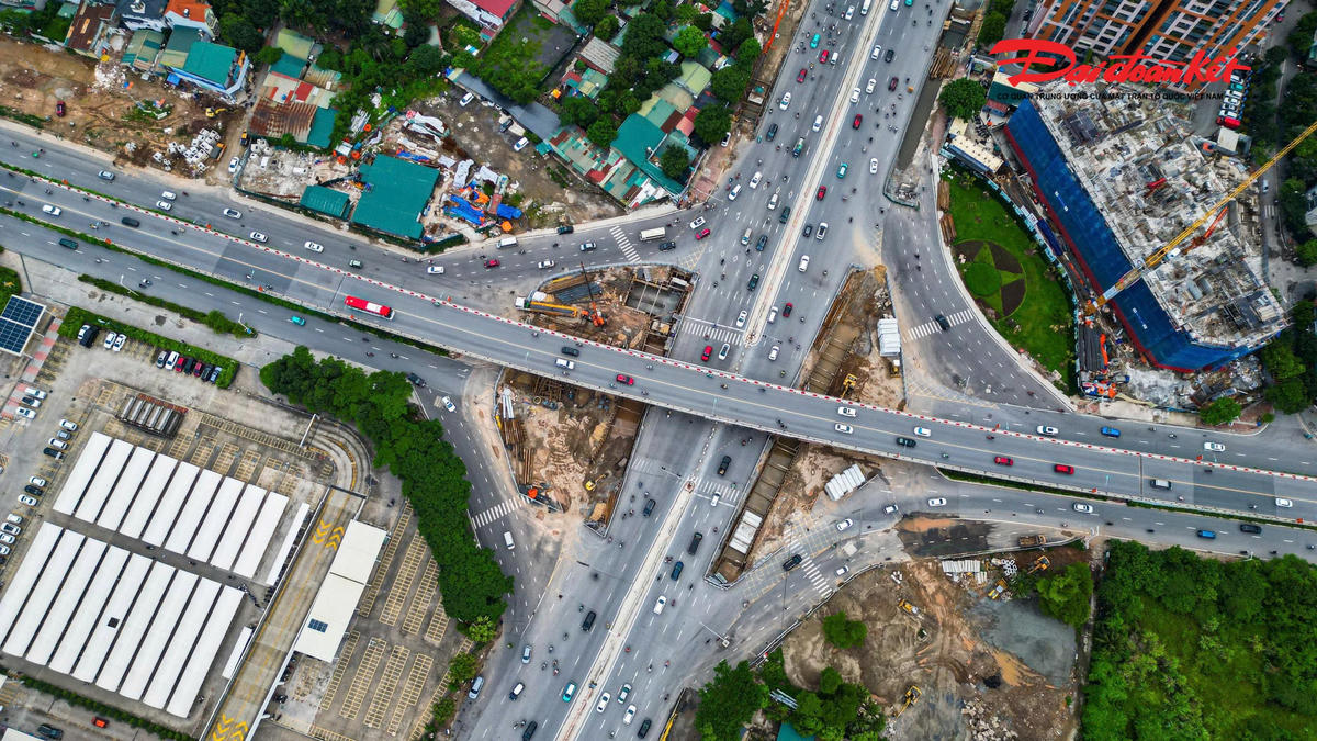 Sau 8 tháng thi công, hầm chui 750 tỷ đồng tại cửa ngõ phía Đông Hà Nội thi công thế nào?