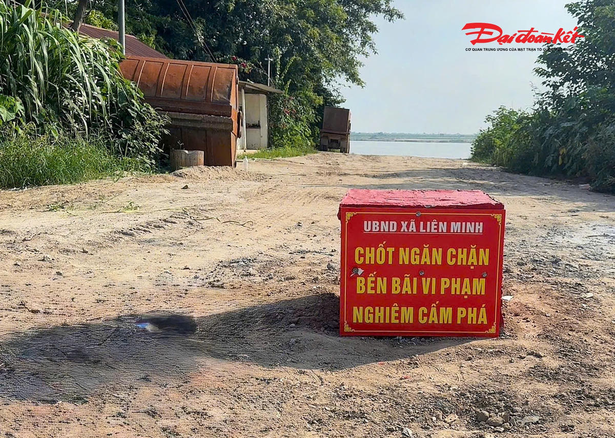 Lực lượng chức năng lắp đặt rào chắn bê tông, ngừng cung cấp điện, rào chắn các khu vực nhằm phòng ngừa tái phạm.