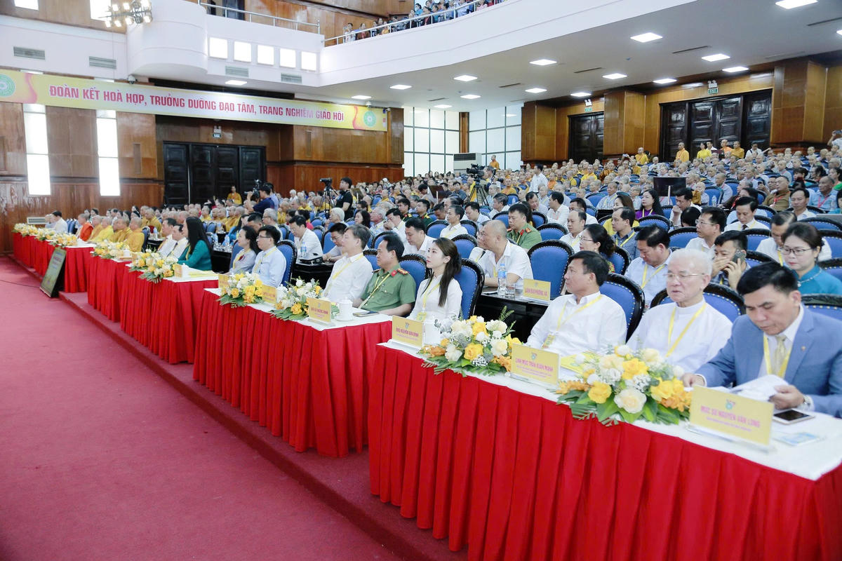 Các đại biểu tham dự Đại hội. Ảnh: Nguyễn Chung.