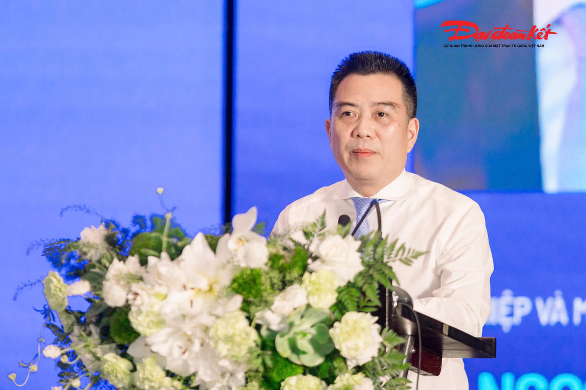 Ông&nbsp;Đặng Ngọc Điệp -&nbsp;Thứ trưởng Bộ Nông nghiệp và Môi trường phát biểu tại tọa đàm.&nbsp;