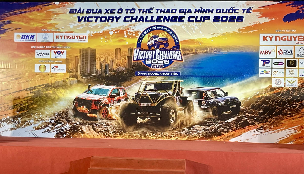 Giải đua xe ô tô thể thao địa hình quốc tế năm 2026 tại Khánh Hòa.