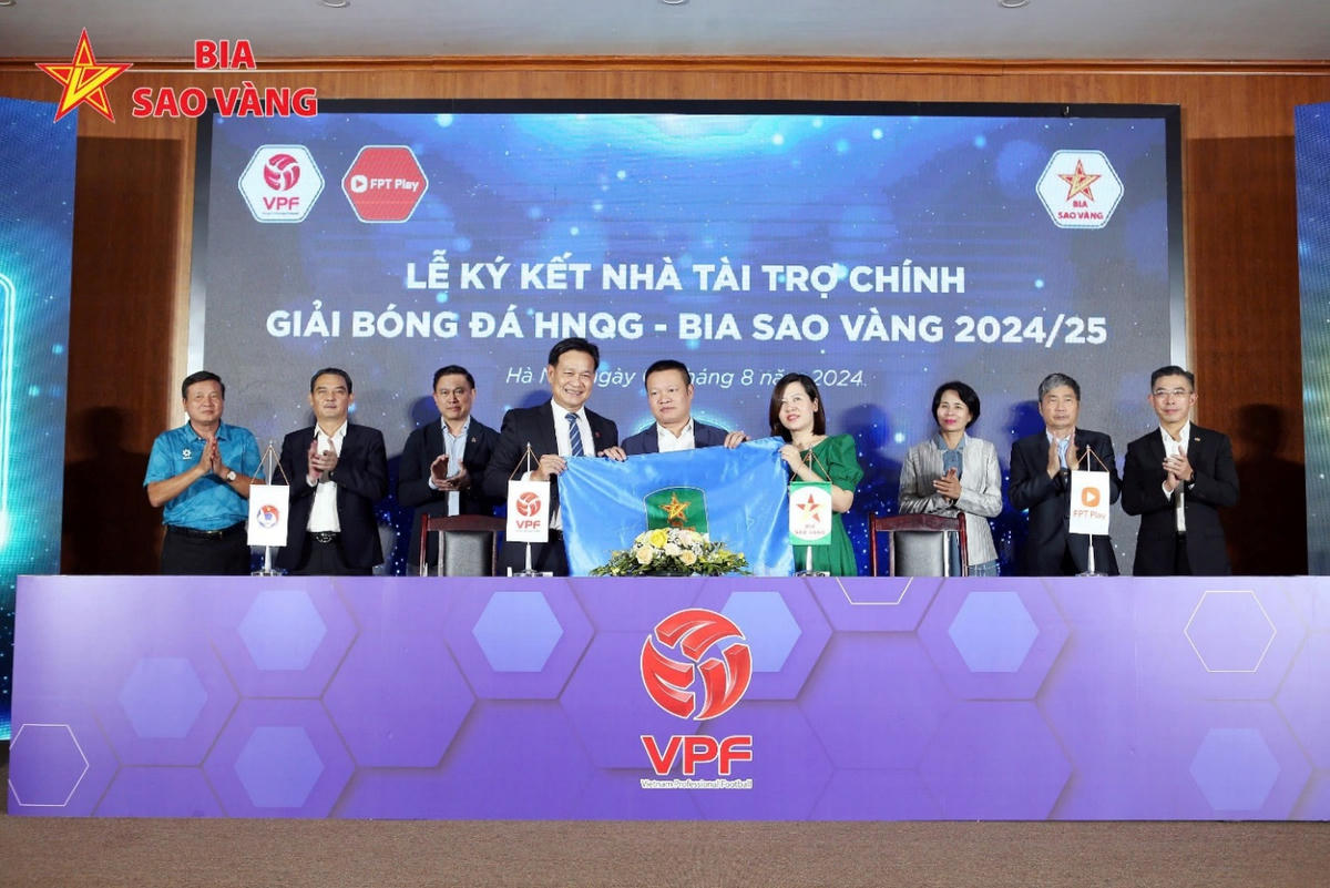 Công bố nhà tài trợ chính giải Bóng đá hạng Nhất Quốc Gia.&nbsp;