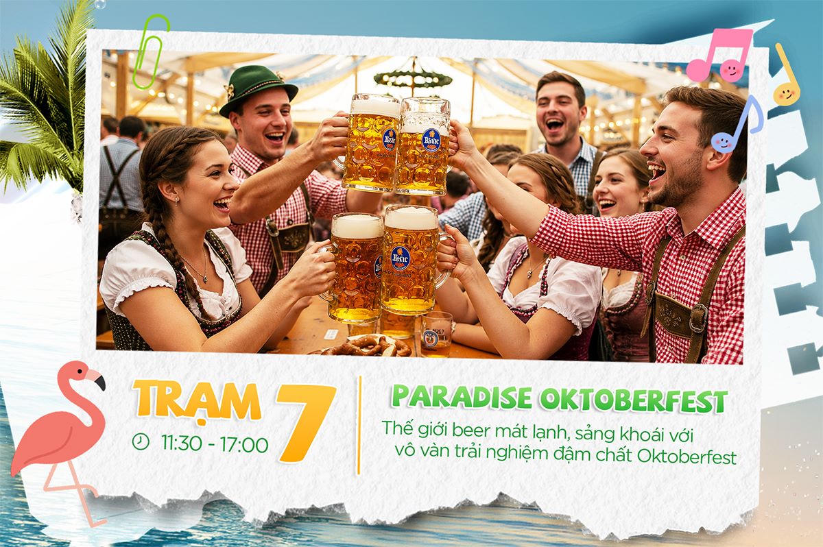 Beer Fest là nơi hội ngộ lý tưởng để những hội bạn thân bung xõa trong dịp hè