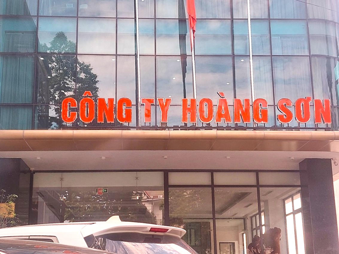 Trụ sở Công ty TNHH Xây dựng và Vận tải Hoàng Sơn tại phường An Tường, tỉnh Tuyên Quang.