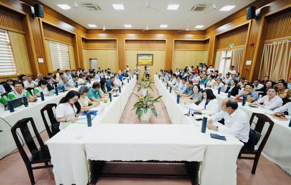 Toàn cảnh hội nghị. Ảnh: Thanh Thủy