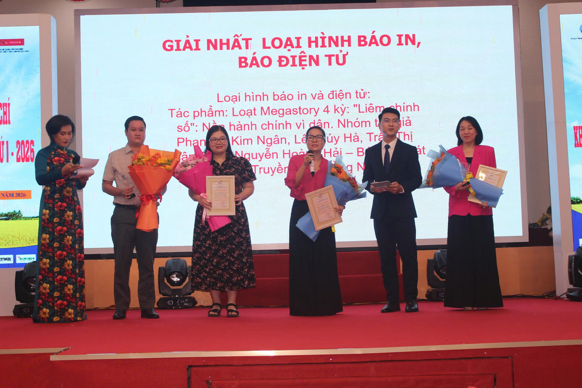Vinh danh 22 tác phẩm báo chí xuất sắc khu vực Nam Bộ
