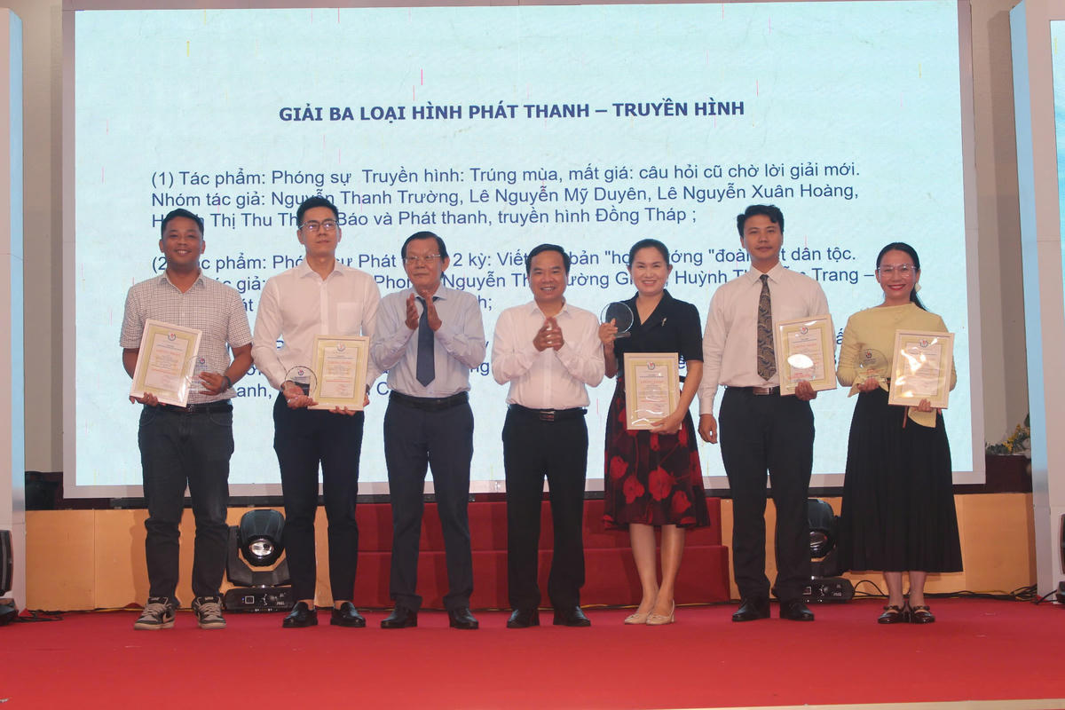 Vinh danh 22 tác phẩm báo chí xuất sắc khu vực Nam Bộ