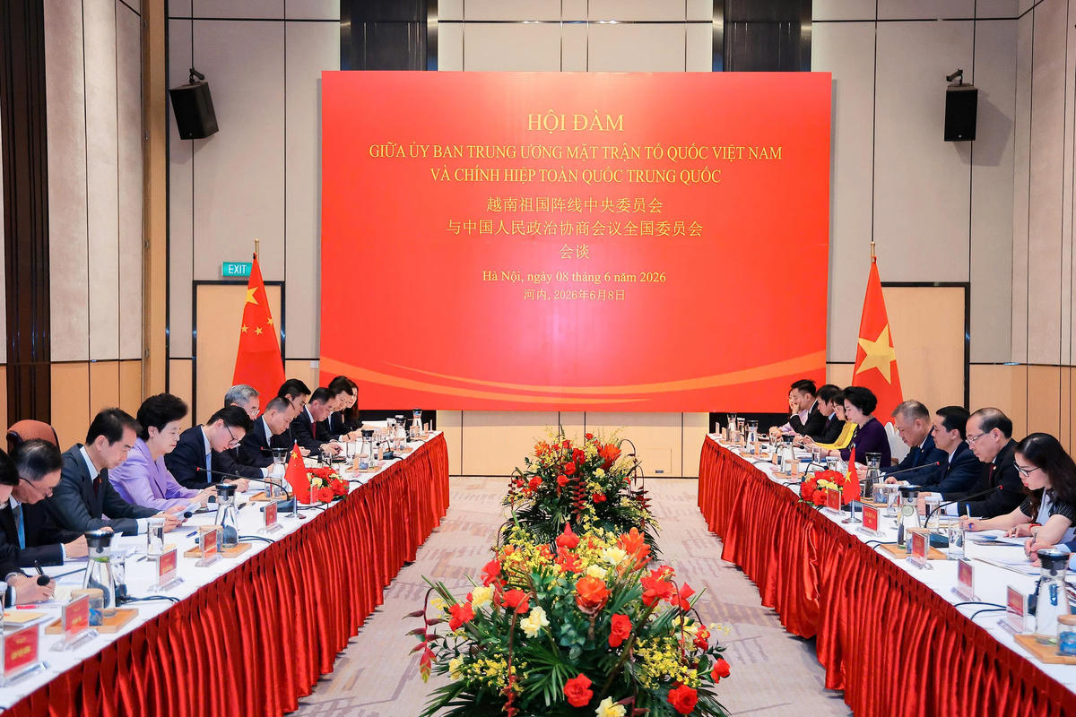 Quang cảnh Hội đàm.