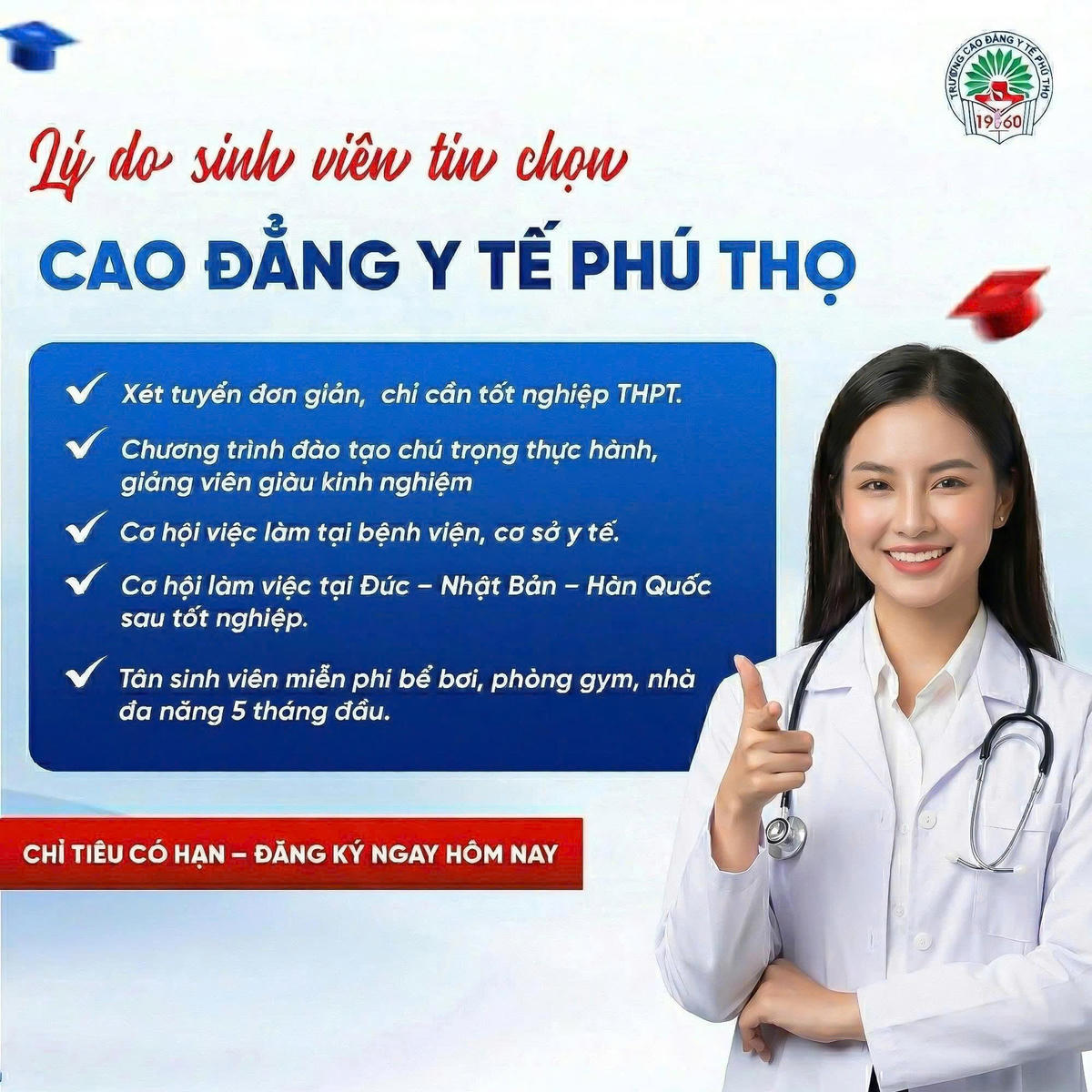 Trường Cao đẳng Y tế Phú Thọ: Chú trọng chất lượng đào tạo, cam kết đầu ra việc làm