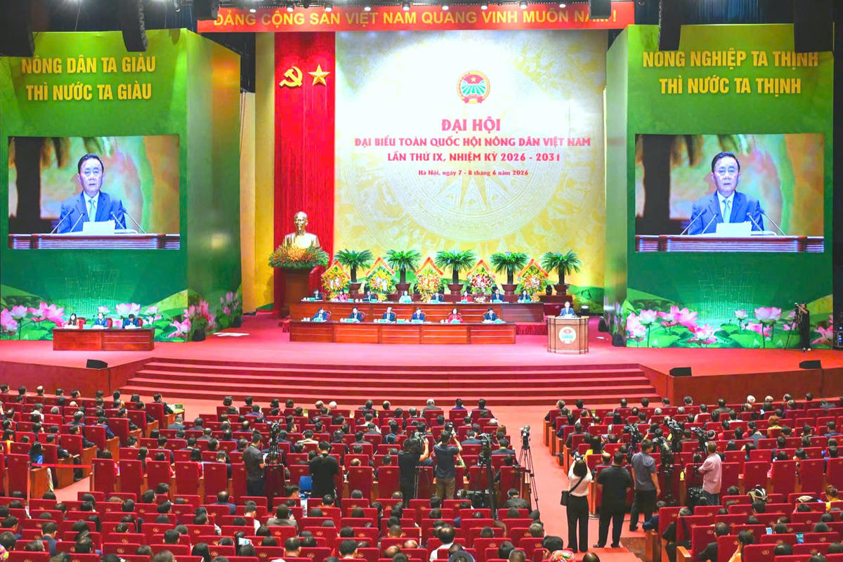 Ủy viên Bộ Chính trị, Thường trực Ban Bí thư Trung ương Trần Cẩm Tú phát biểu chỉ đạo tại Đại hội. Ảnh: Duy Linh