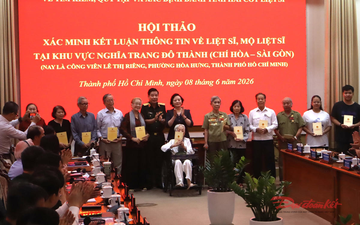 Quyết tâm tìm kiếm, quy tập hài cốt liệt sĩ tại khu vực Công viên Lê Thị Riêng