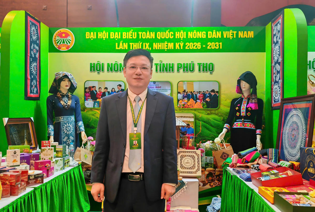 Ông Hoàng Xuân Giao - Chủ tịch Hội Nông dân tỉnh Phú Thọ