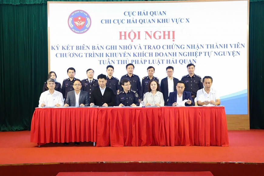 Miza Nghi Sơn được công nhận là doanh nghiệp tuân thủ pháp luật hải quan. Ảnh: Miza
