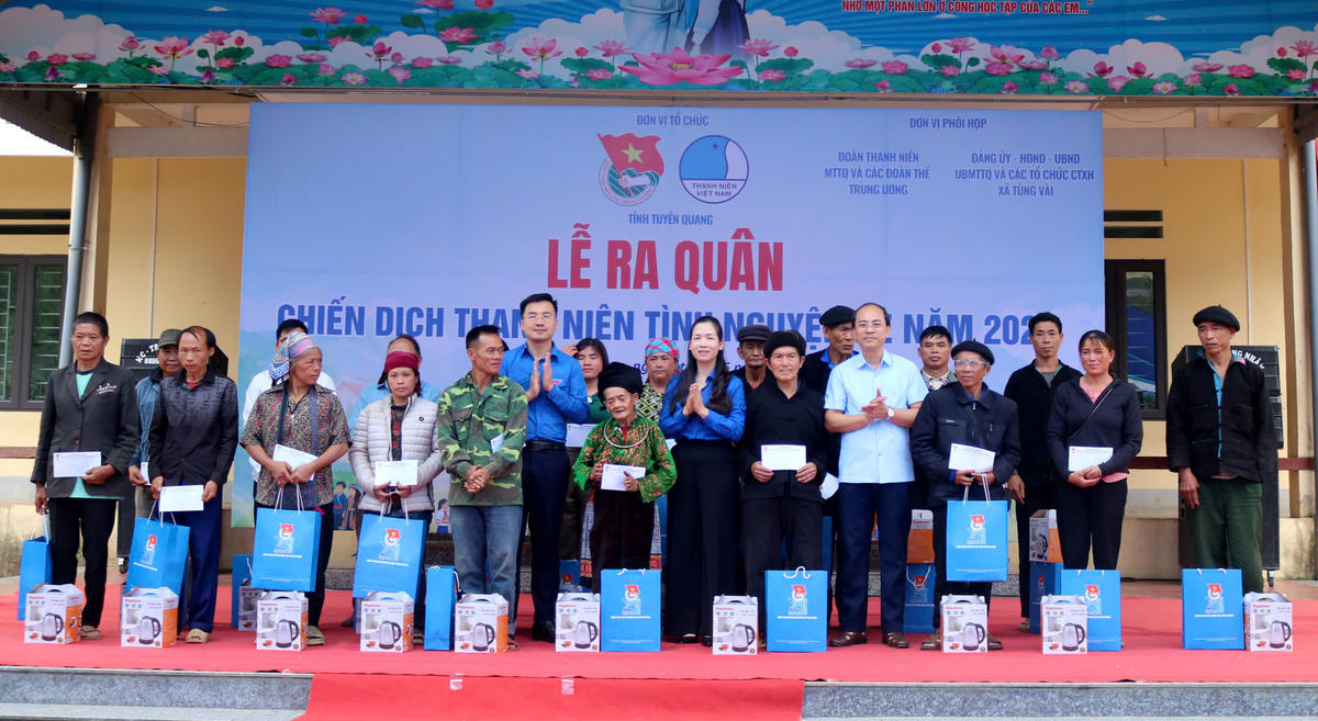 Dấu ấn tuổi trẻ MTTQ, các đoàn thể Trung ương nơi vùng cao biên giới