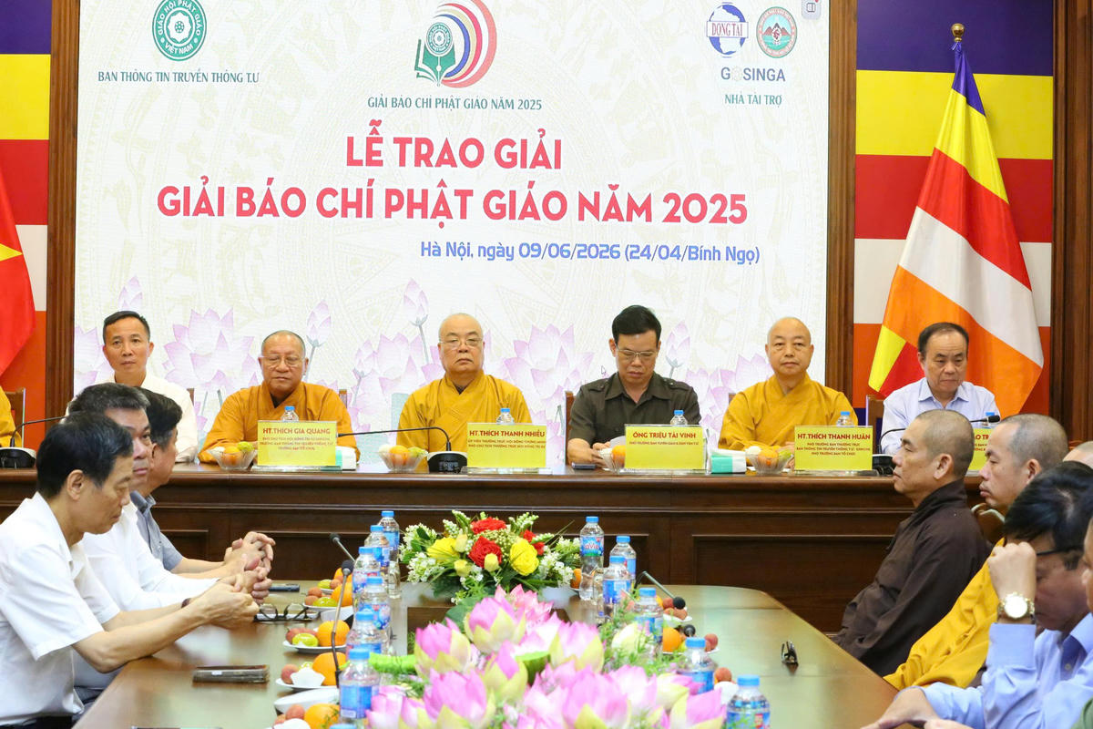 Quang cảnh lễ trao giải. Ảnh: PV