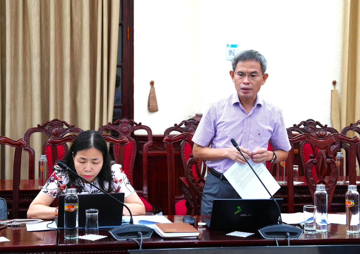 Cục trưởng Cục Bổ trợ tư pháp Lê Xuân Hồng.