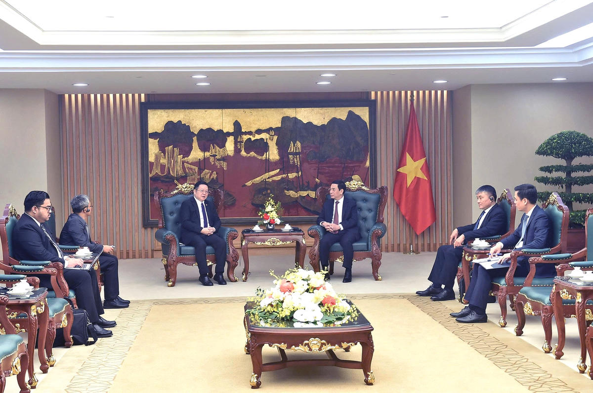 Quang cảnh buổi tiếp - Ảnh: Nguyễn Hoàng