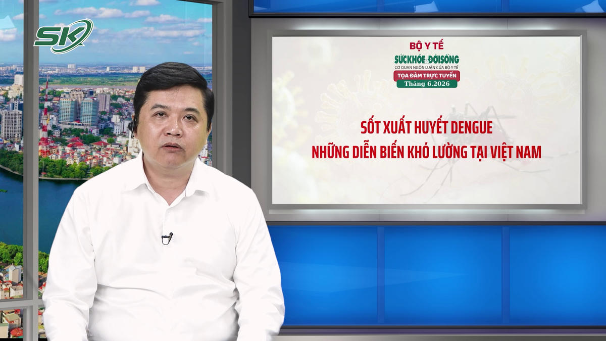 ThS.BS. Võ Hải Sơn, Phó Cục trưởng Cục Phòng bệnh, Bộ Y tế chia sẻ tại tọa đàm.