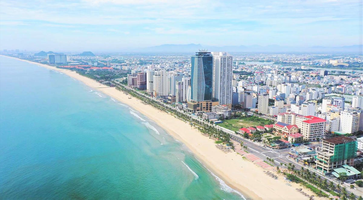 Một góc trung tâm TP Đà Nẵng. Ảnh: MH.