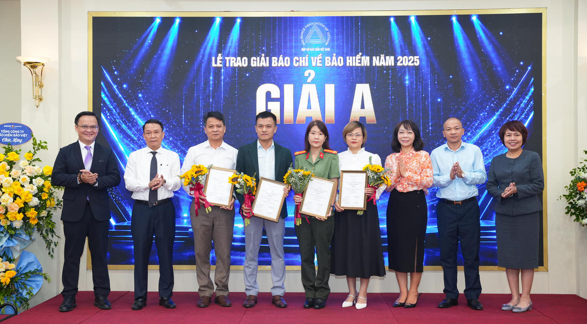 Các tác giả, nhóm tác giả có tác phẩm báo chí đoạt giải A.