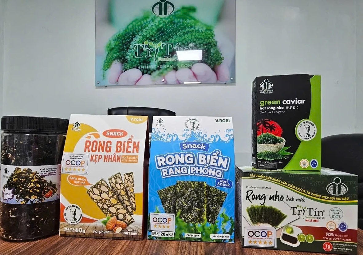Sản phẩm OCOP 5 sao đầu tiên của tỉnh Khánh Hòa.