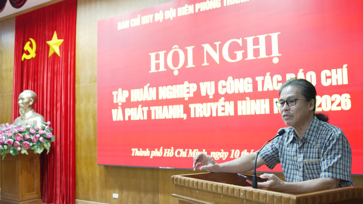 TP Hồ Chí Minh: Tập huấn báo chí, phát thanh, truyền hình về quân đội, quốc phòng năm 2026