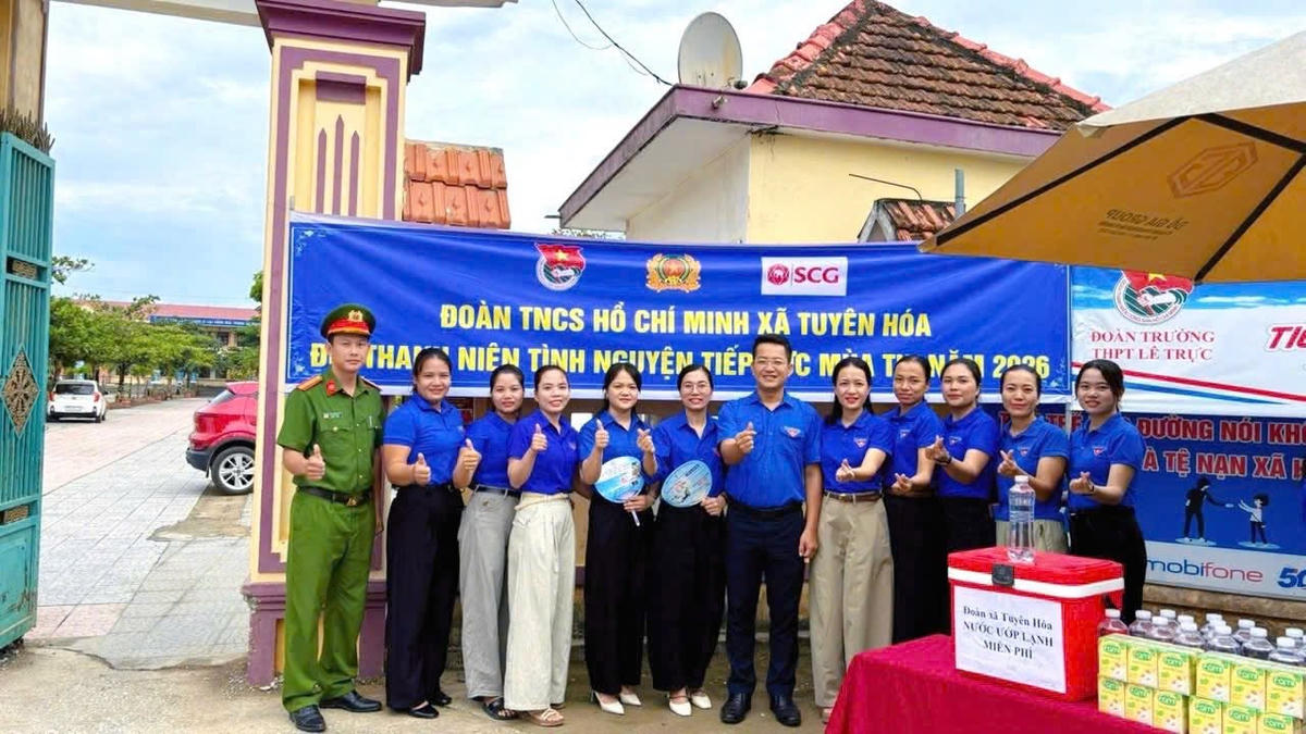 Thanh niên Quảng Trị đồng hành cùng sĩ tử dự thi tốt nghiệp THPT năm 2026