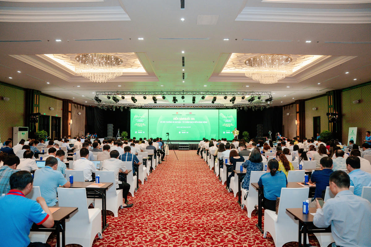 Toàn cảnh Diễn đàn quốc gia về Môi trường và Khí hậu năm 2026 (Ảnh:VN).