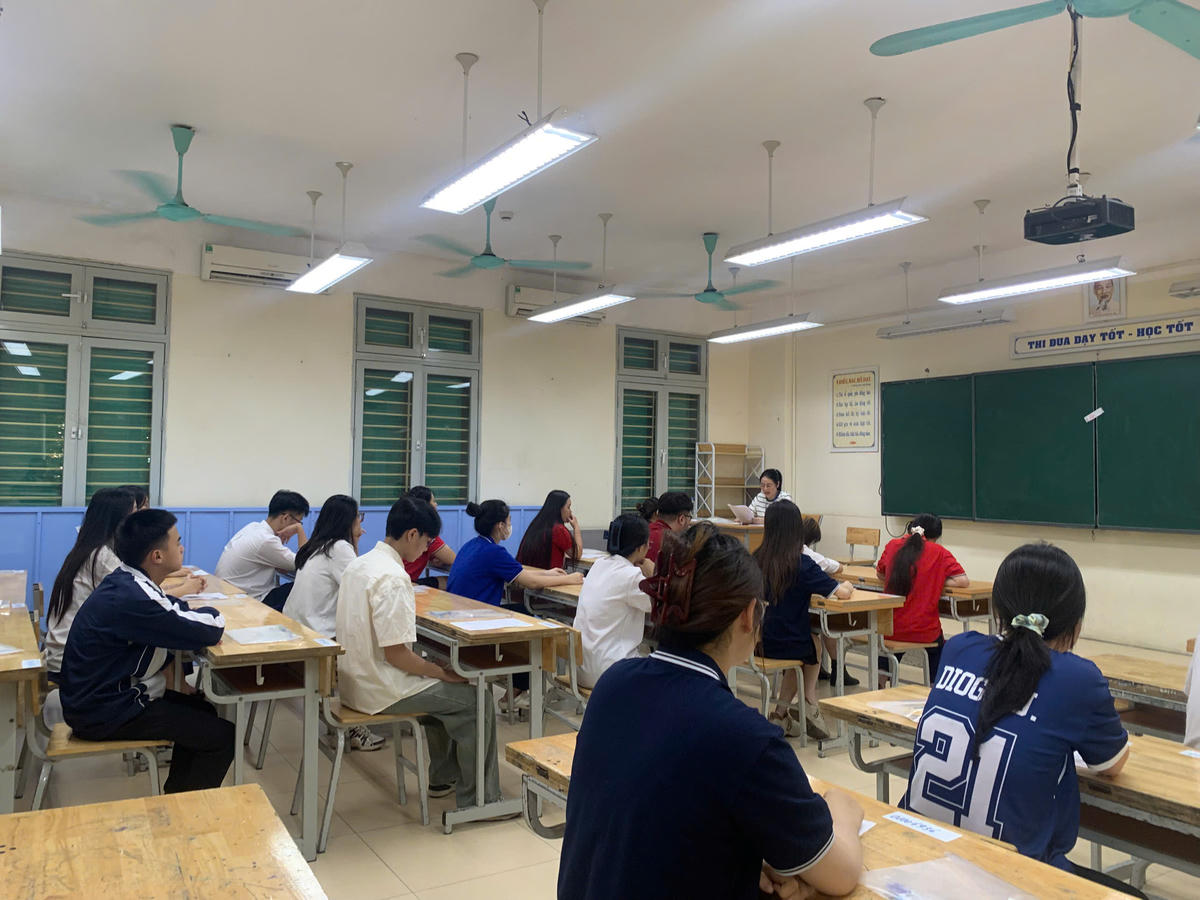 Thí sinh dự thi tốt nghiệp THPT 2026.