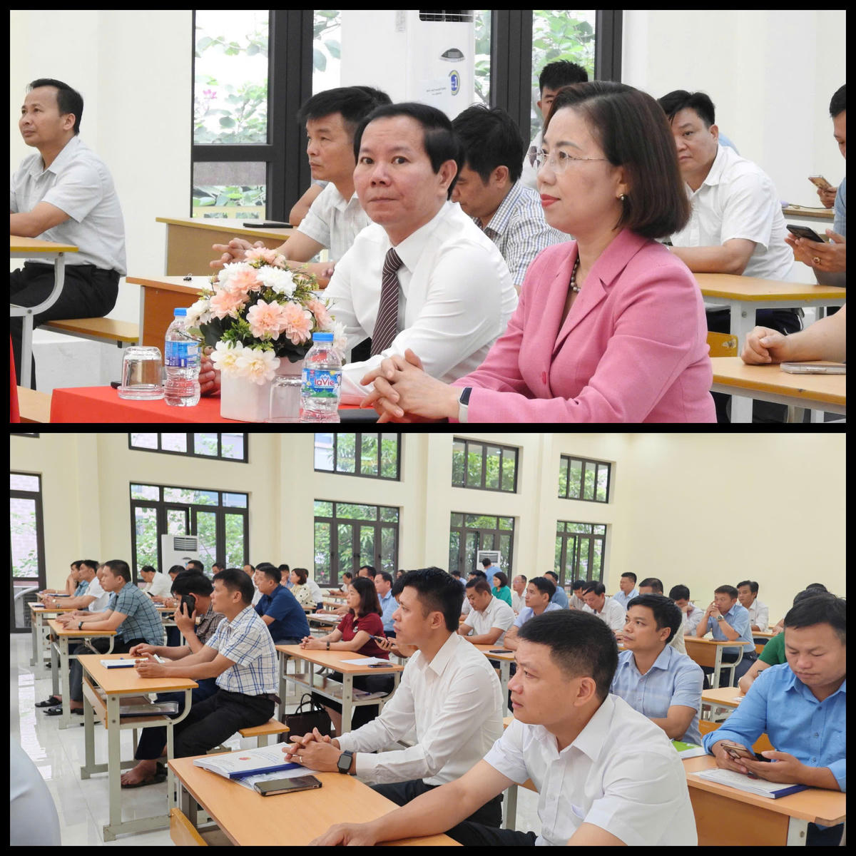 Các đại biểu dự lễ bế giảng