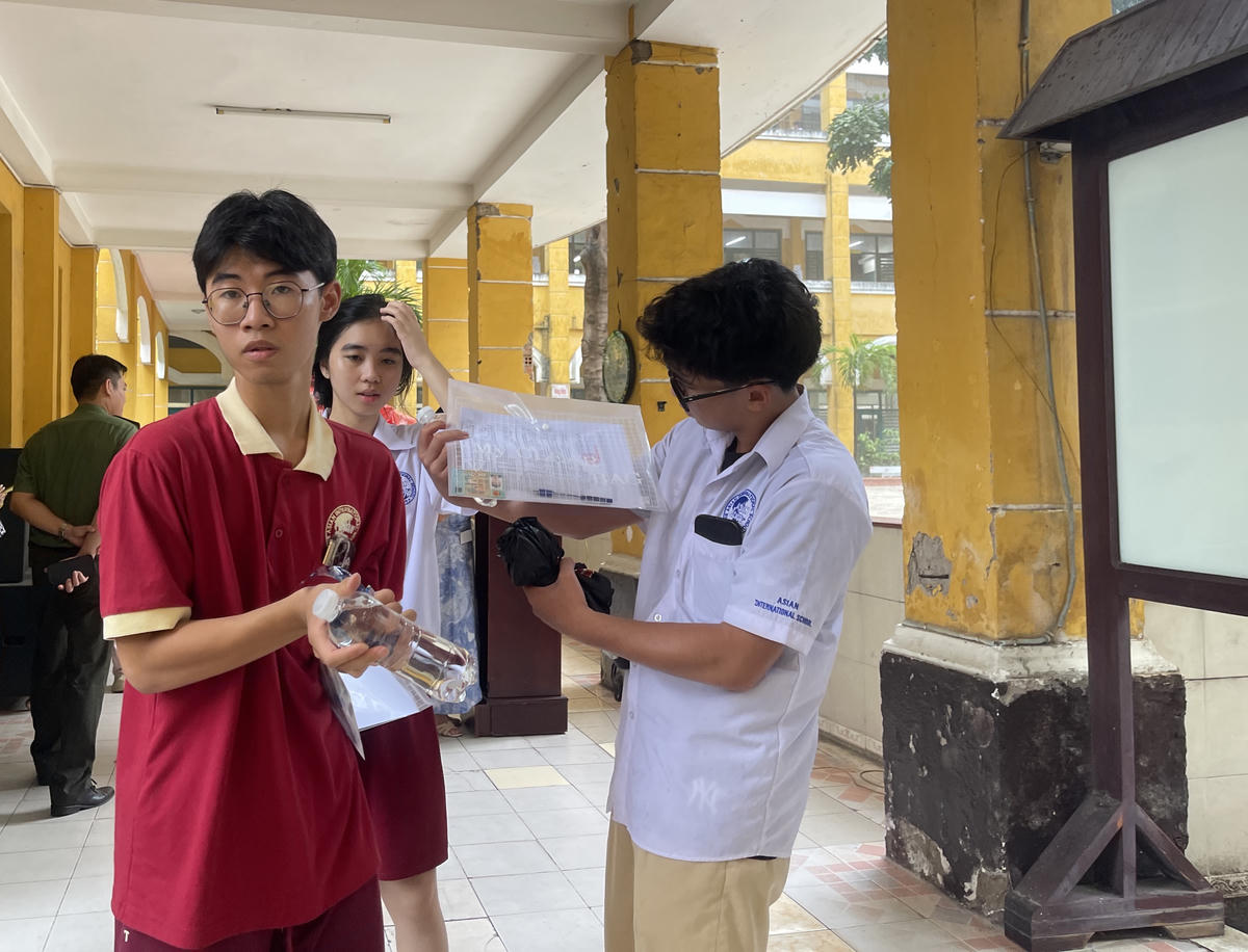 Một số trường ĐH phía Nam có mức điểm sàn (theo điểm thi tốt nghiệp THPT) là 15 điểm. Ảnh: Đ.Xá.